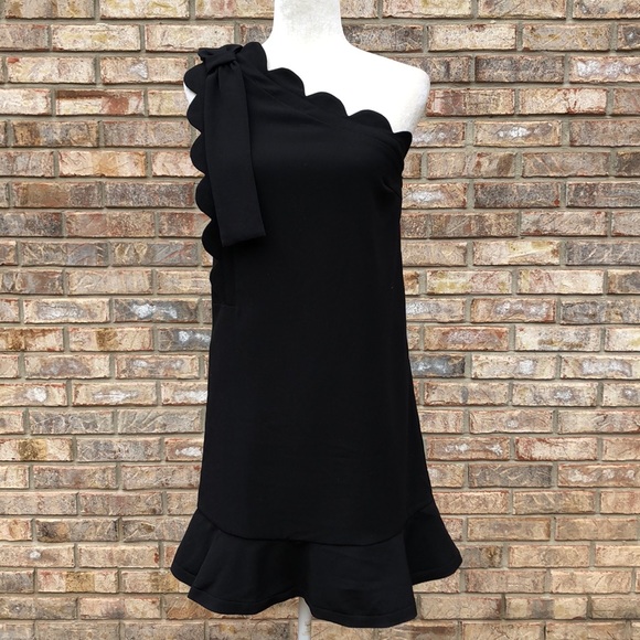 VictoriaBeckham for Target black scalloped dressXS - Picture 2 of 9